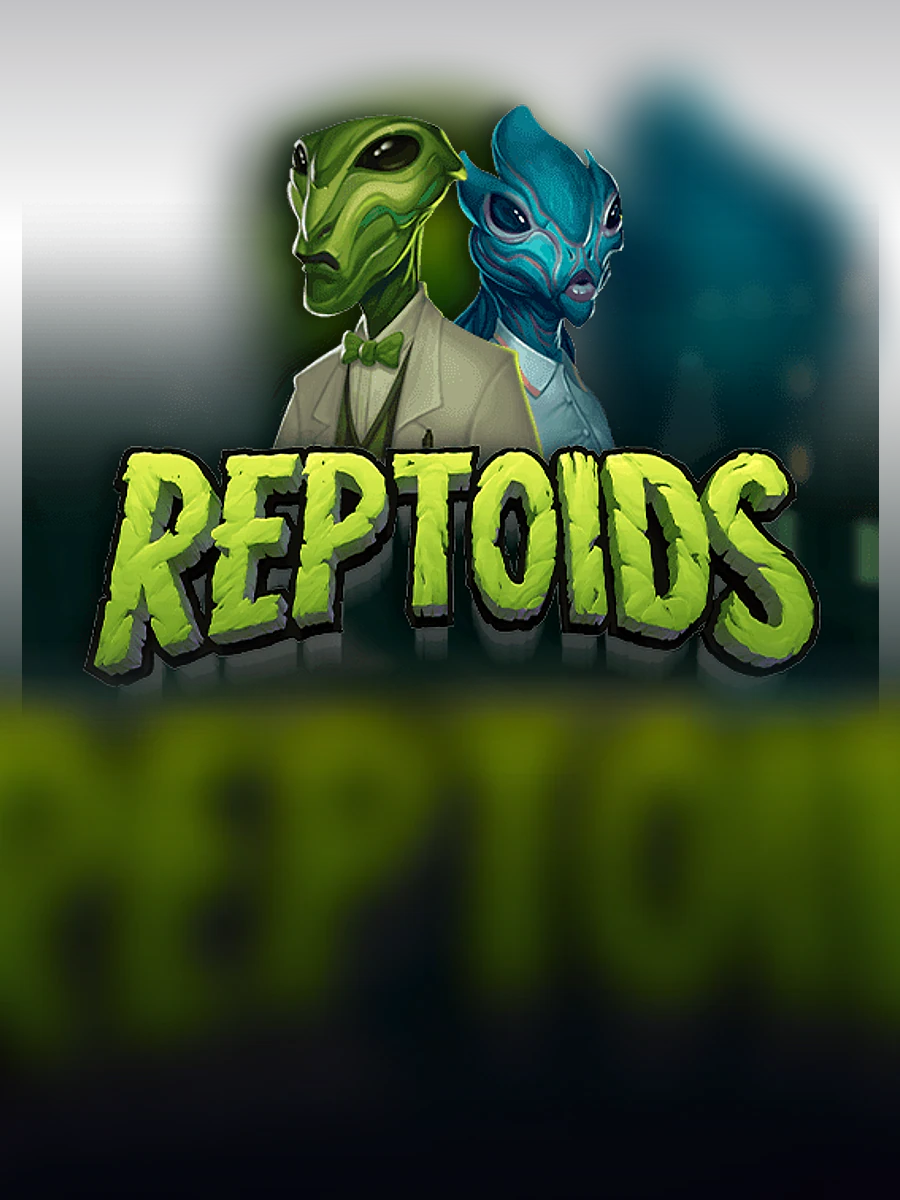 Reptoids slot artwork