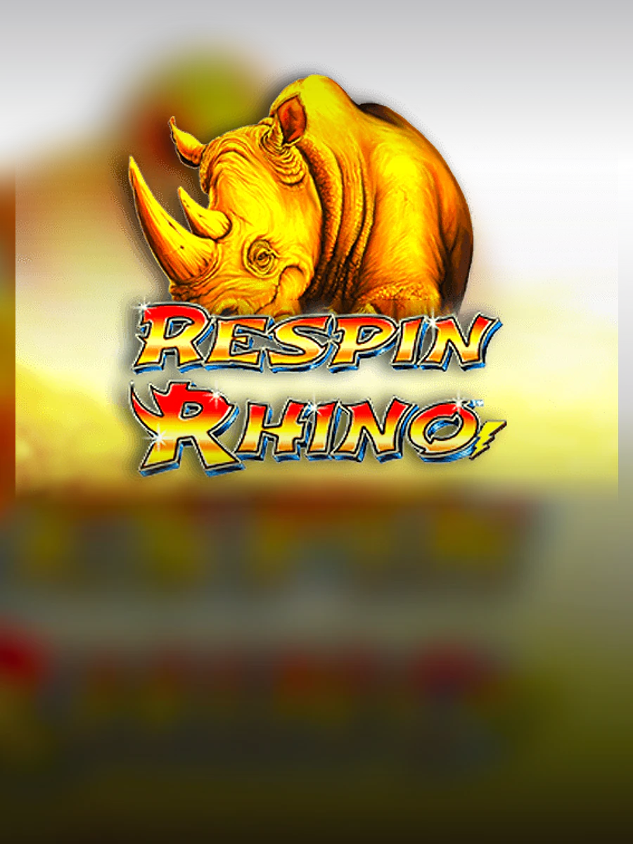 Respin Rhino slot artwork