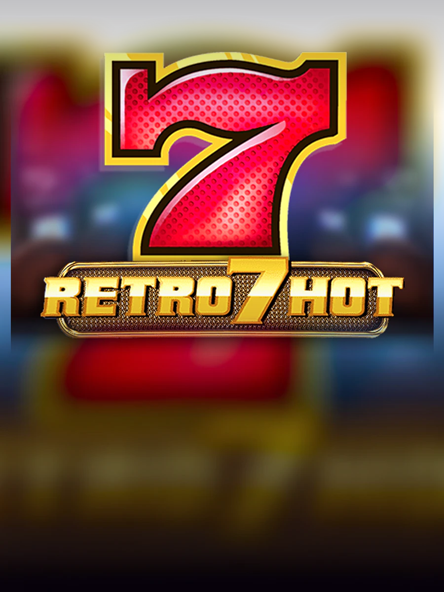 Retro 7 Hot Christmas casino game artwork