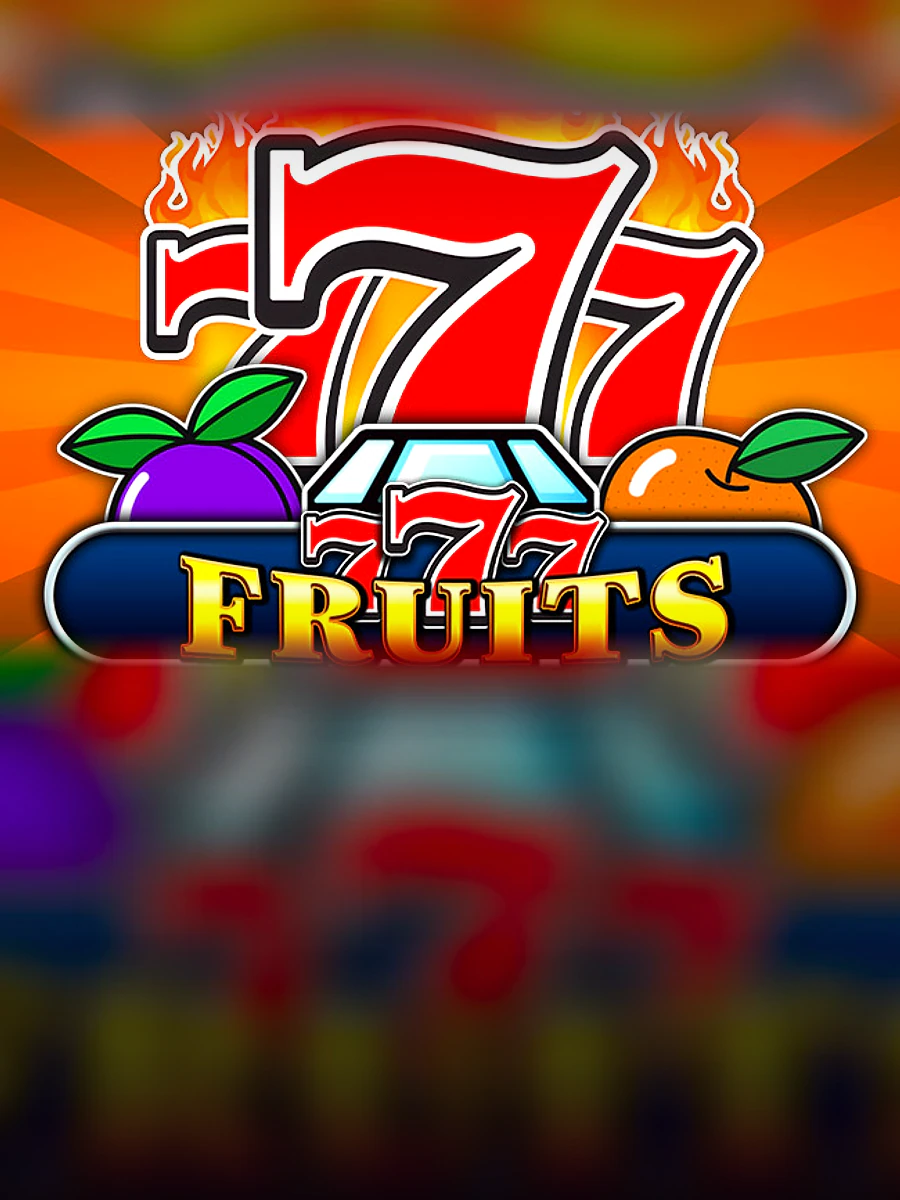 Retro 777 Fruits slot artwork