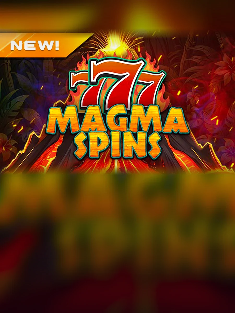 Retro – 777 Magma Spins slot artwork