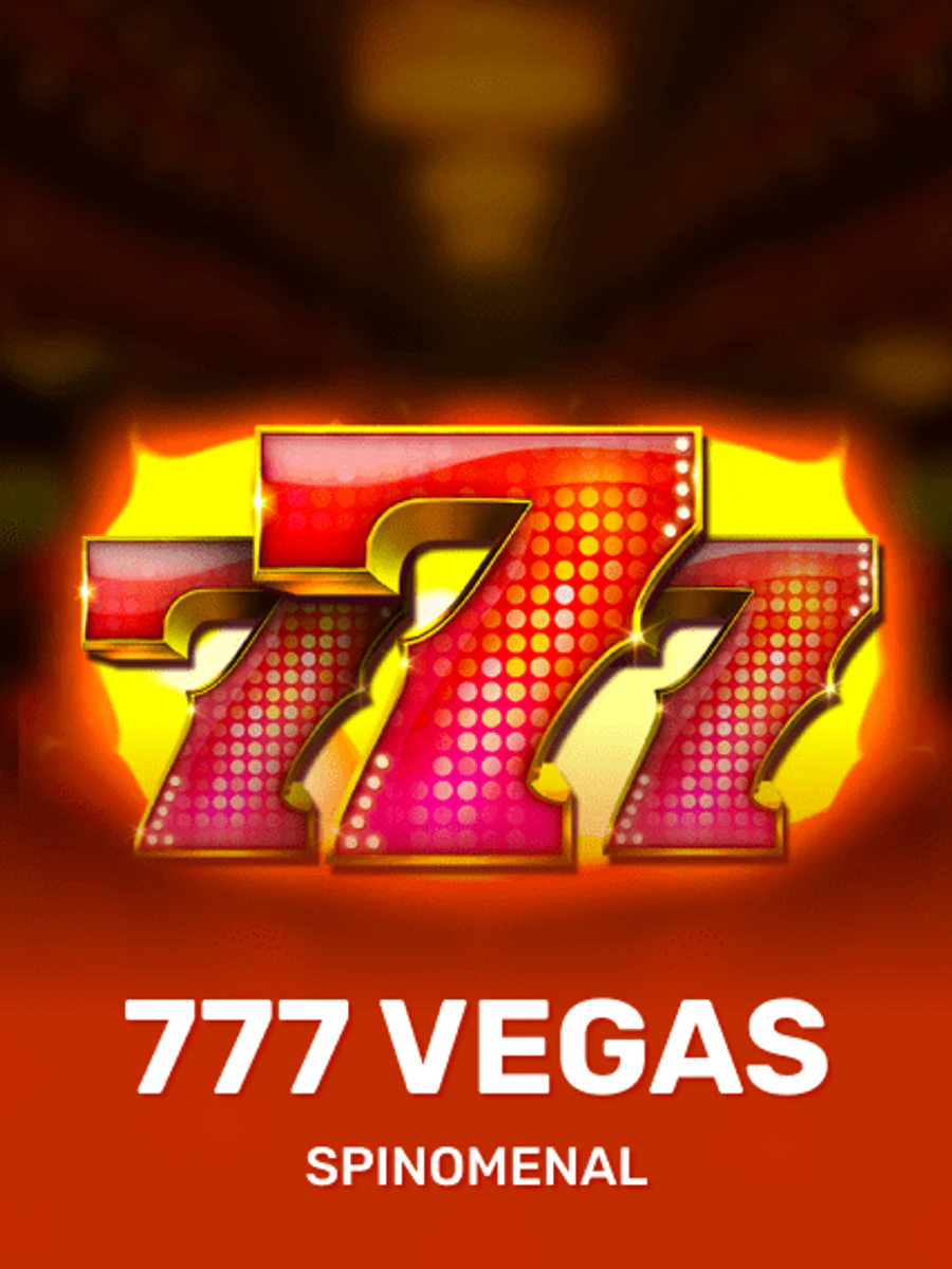 Retro 777 Vegas casino game artwork