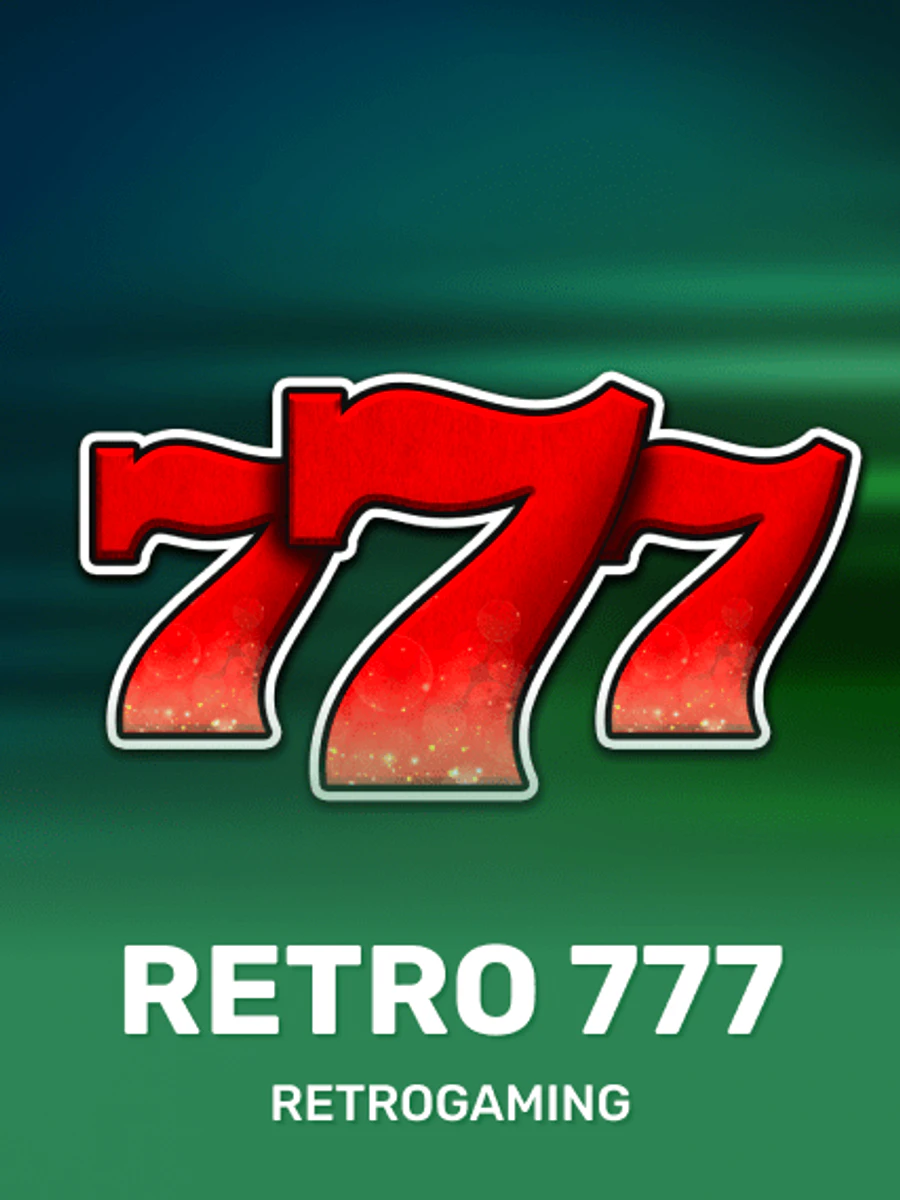 Retro 777 slot artwork