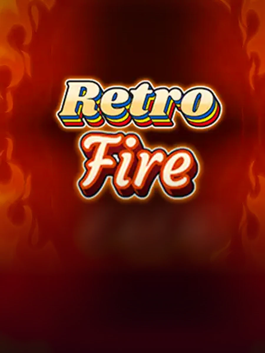 Retro Fire slot artwork