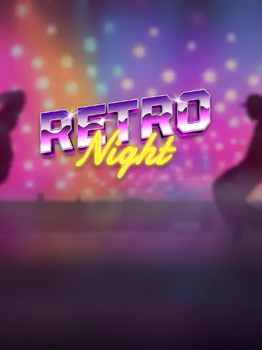 Retro Night casino game artwork