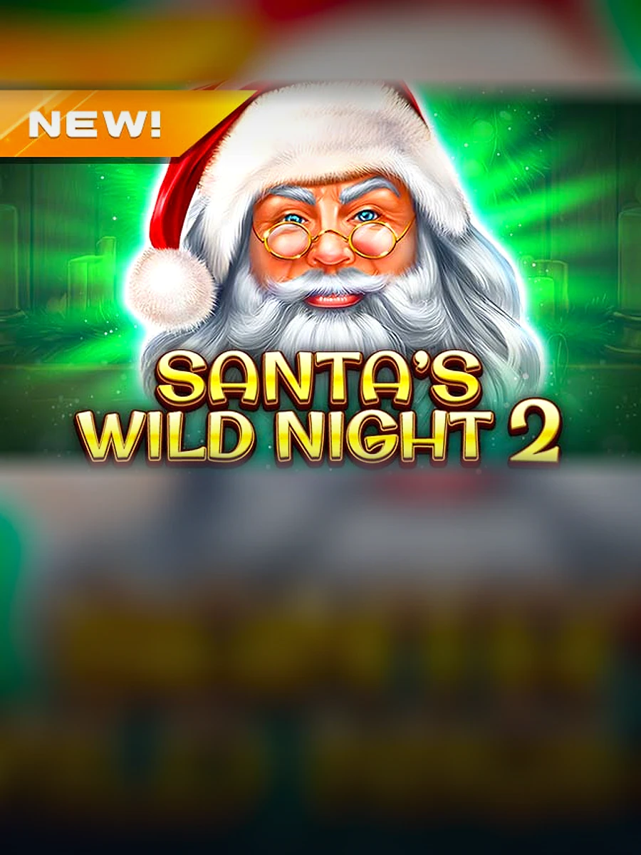 Retro Santa’s Wild Night 2 slot artwork