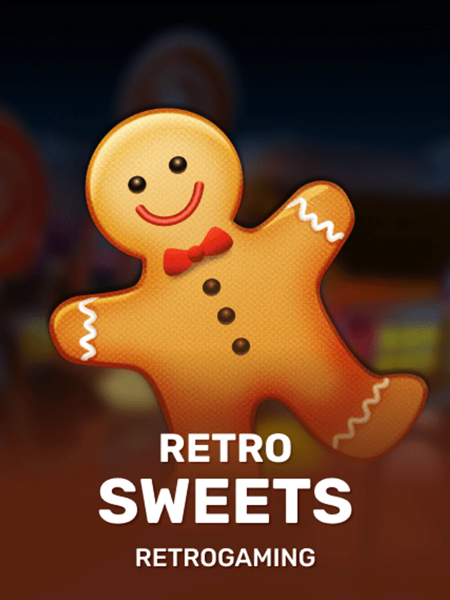 Retro Sweets slot artwork