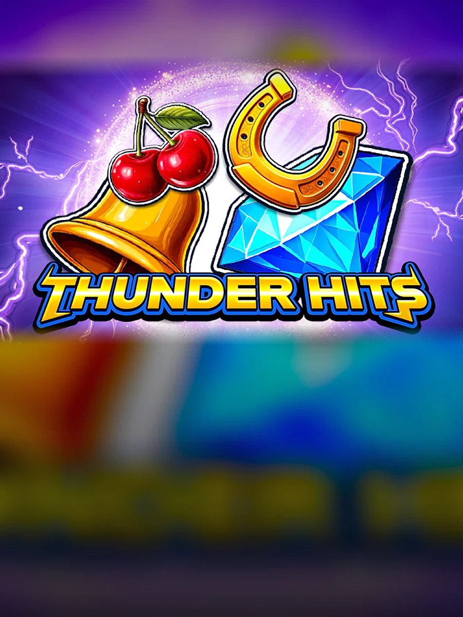 Retro Thunder Hits slot artwork