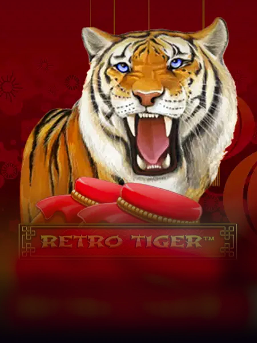 Retro Tiger slot artwork