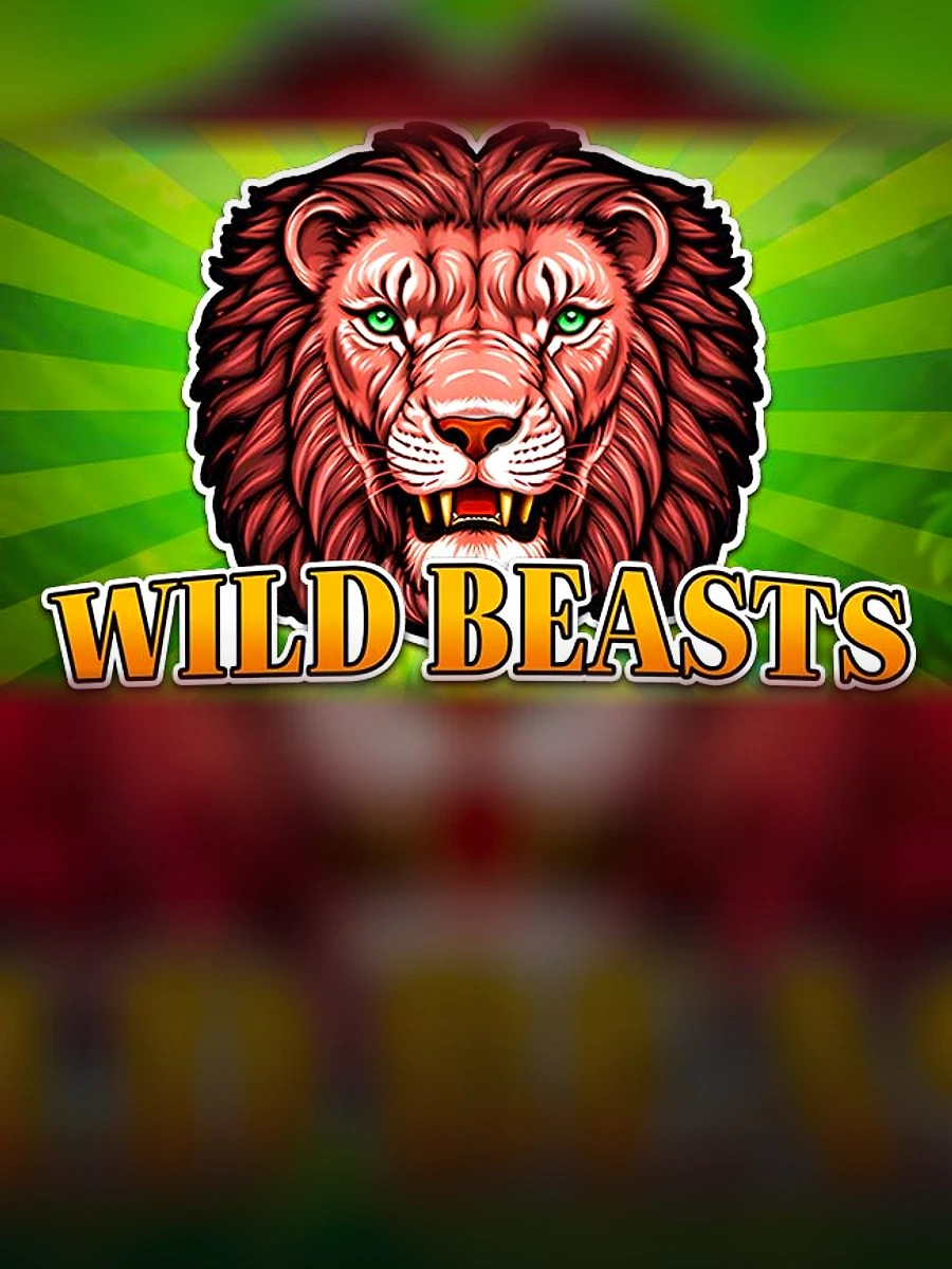 Retro Wild Beasts slot artwork