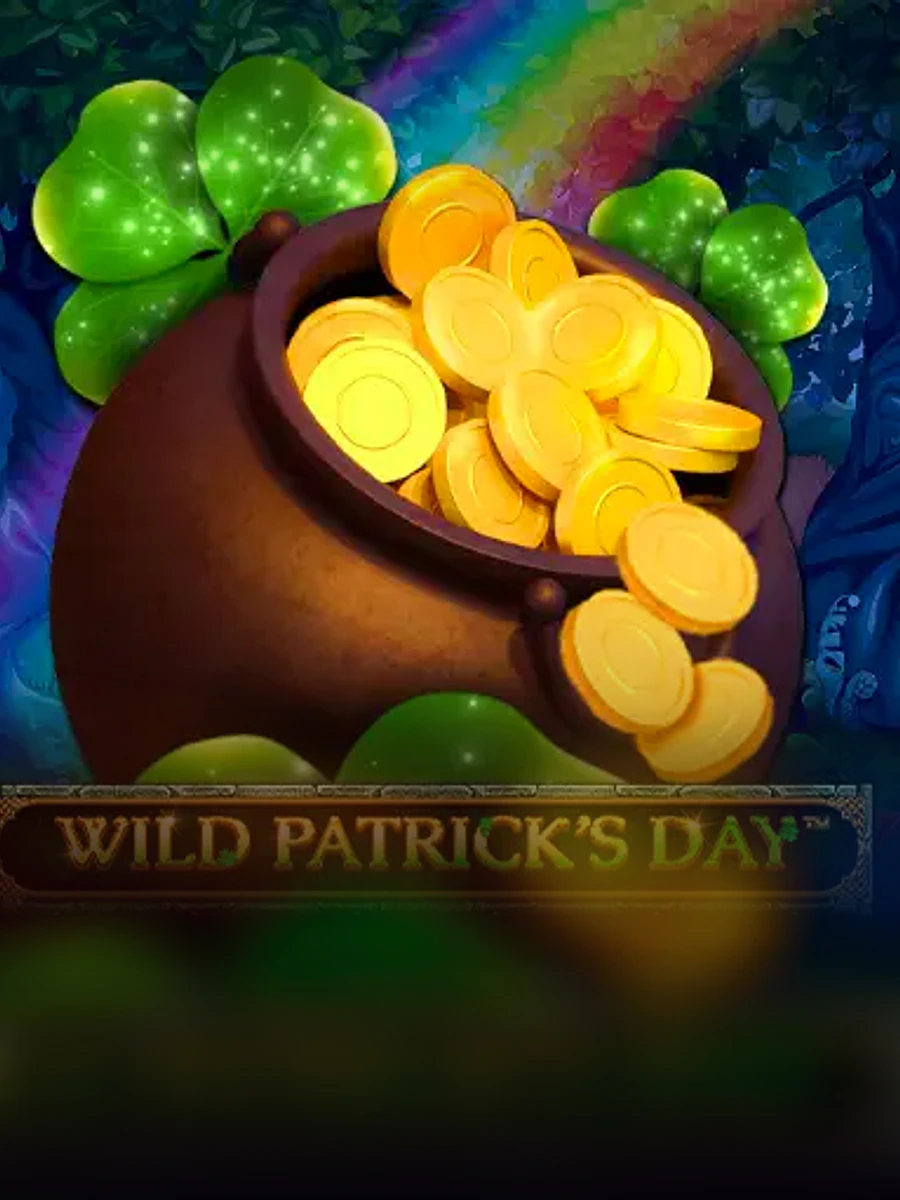 Retro Wild Patrick's Day casino game artwork