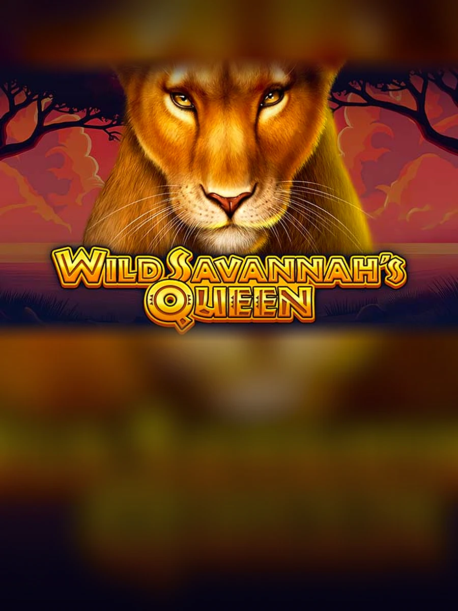 Retro Wild Savannah’s Queen slot artwork