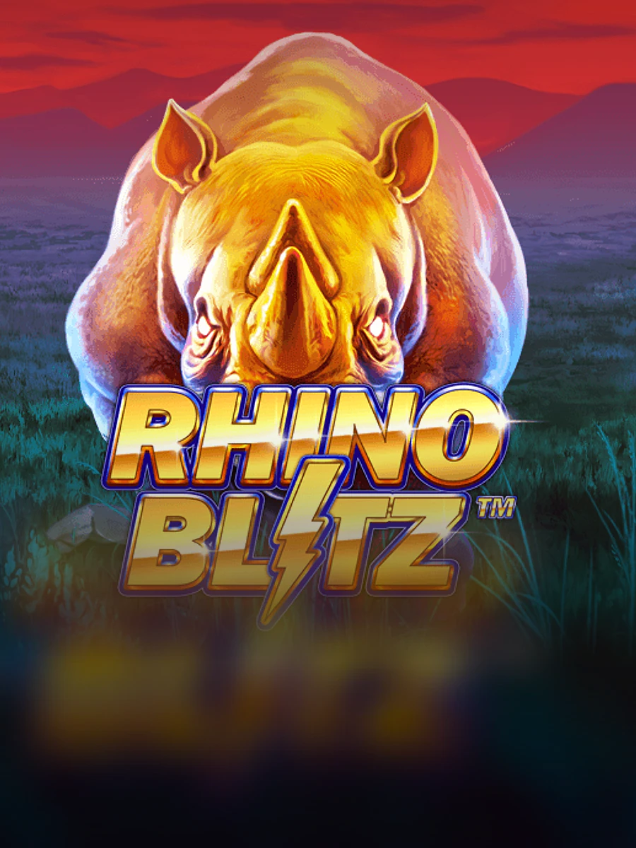 Rhino Blitz slot artwork