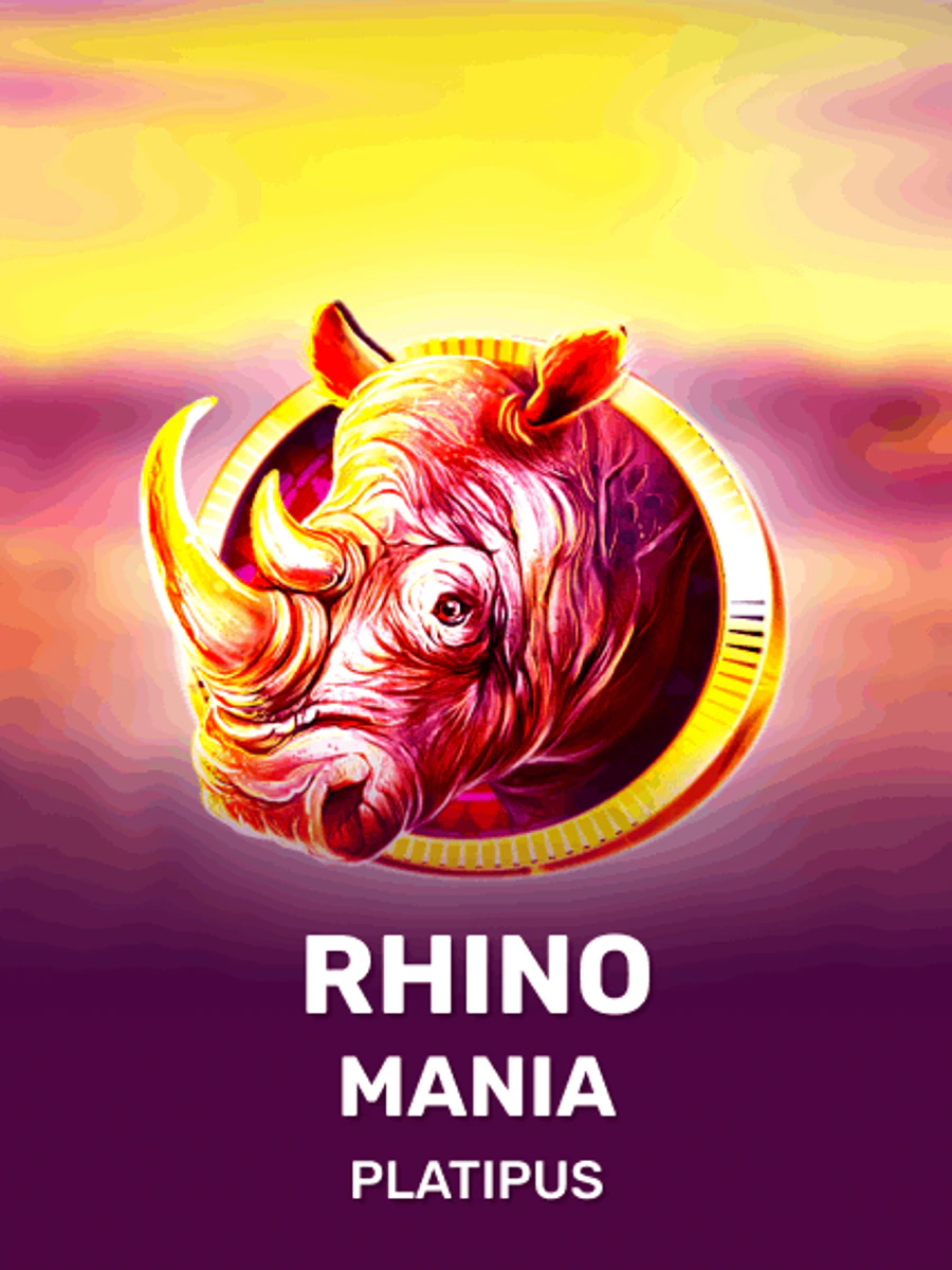 Rhino Mania slot artwork