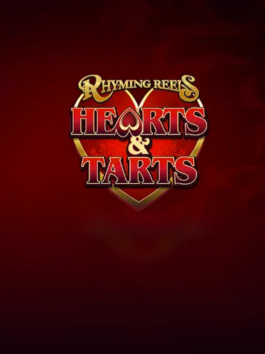 Rhyming Reels Hearts and Tarts casino game artwork