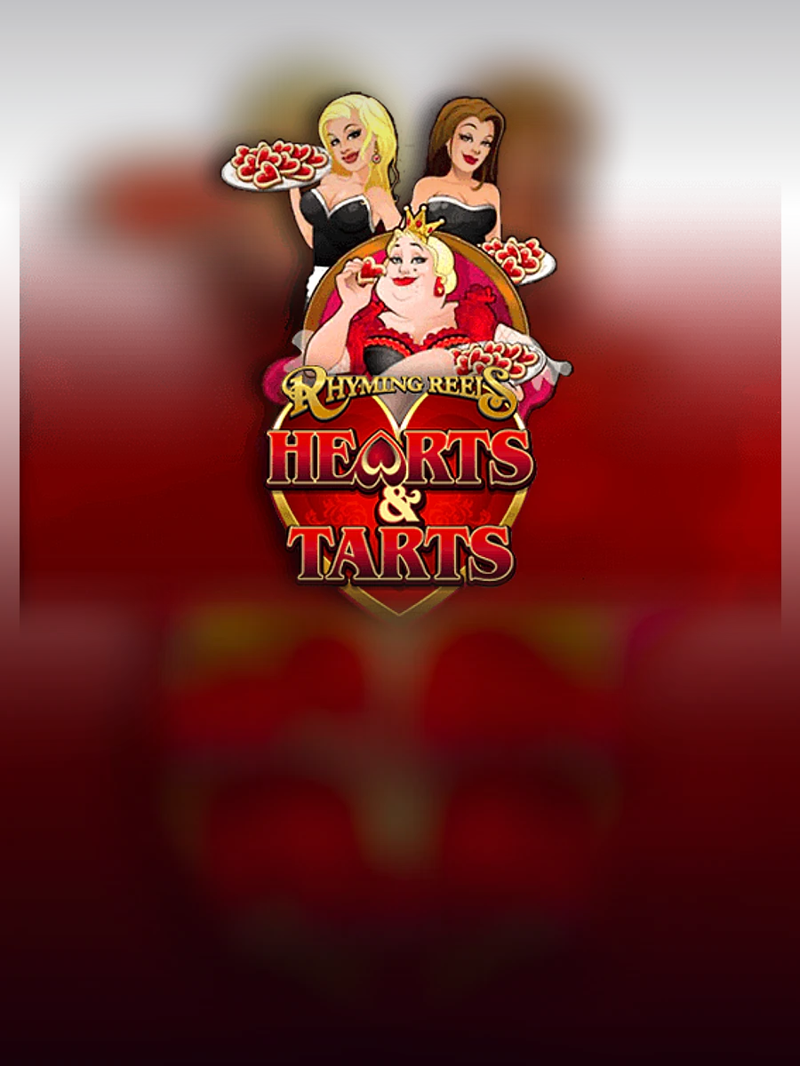 Rhyming Reels: Hearts & Tarts slot artwork