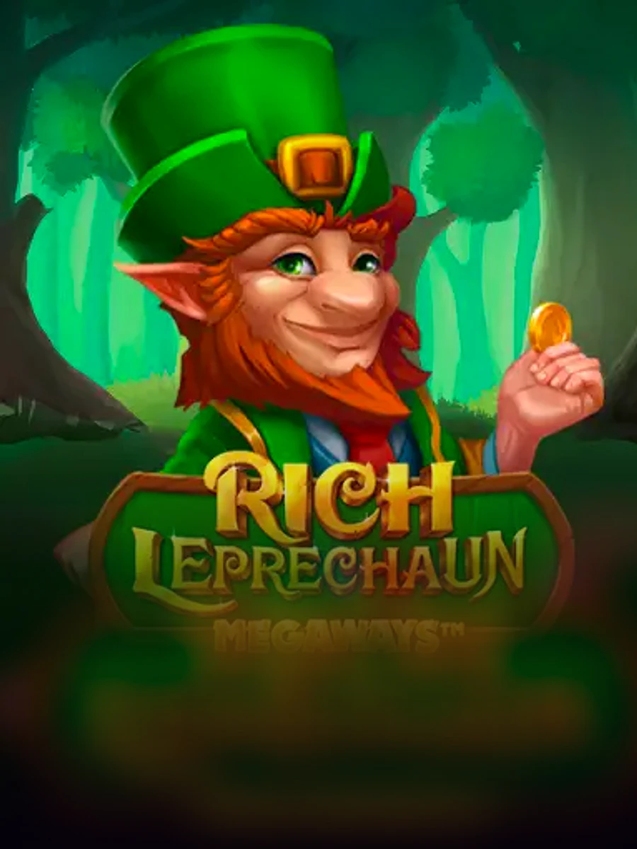 Rich Leprechaun Megaways slot artwork