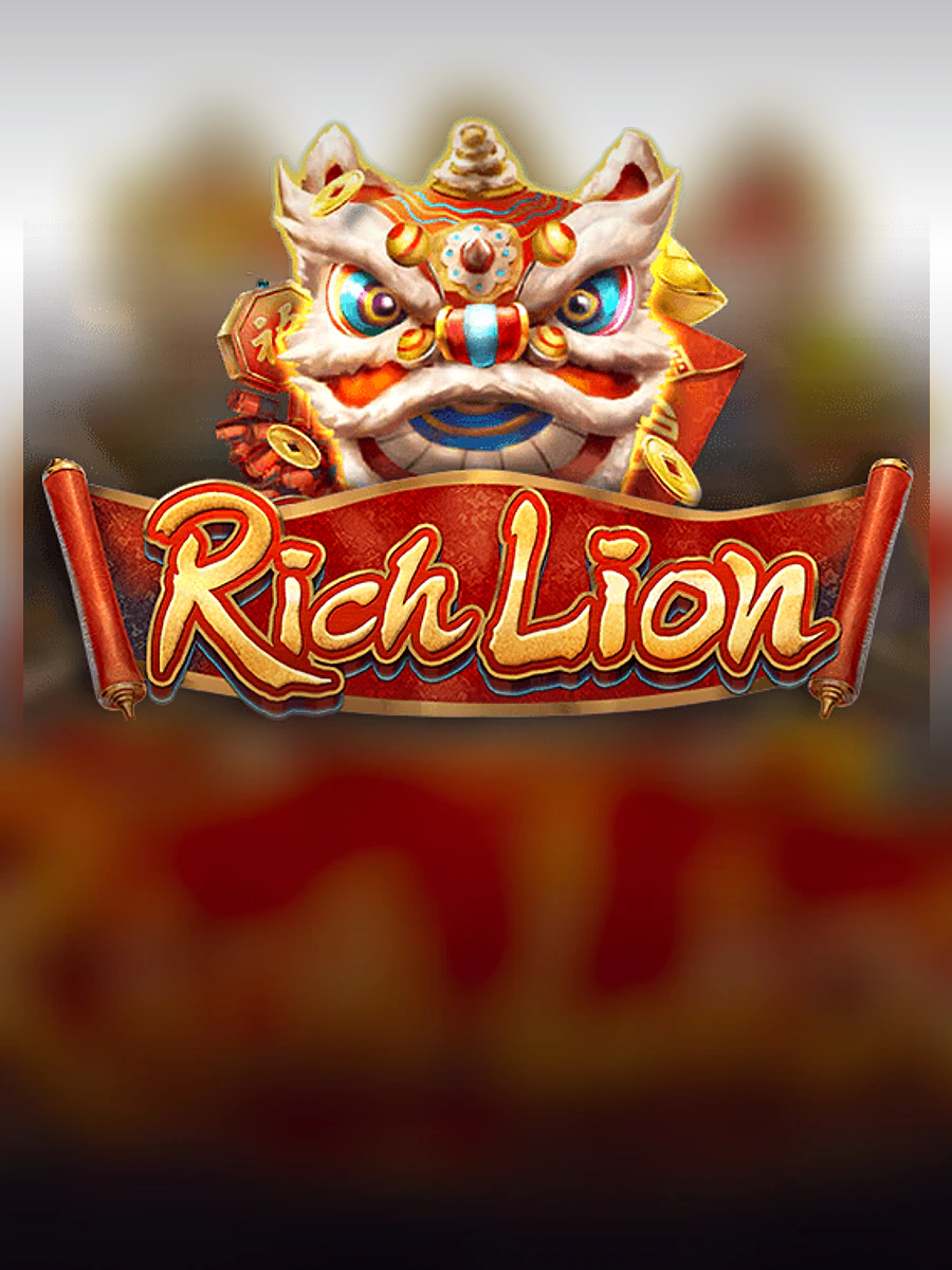 Rich Lion slot artwork