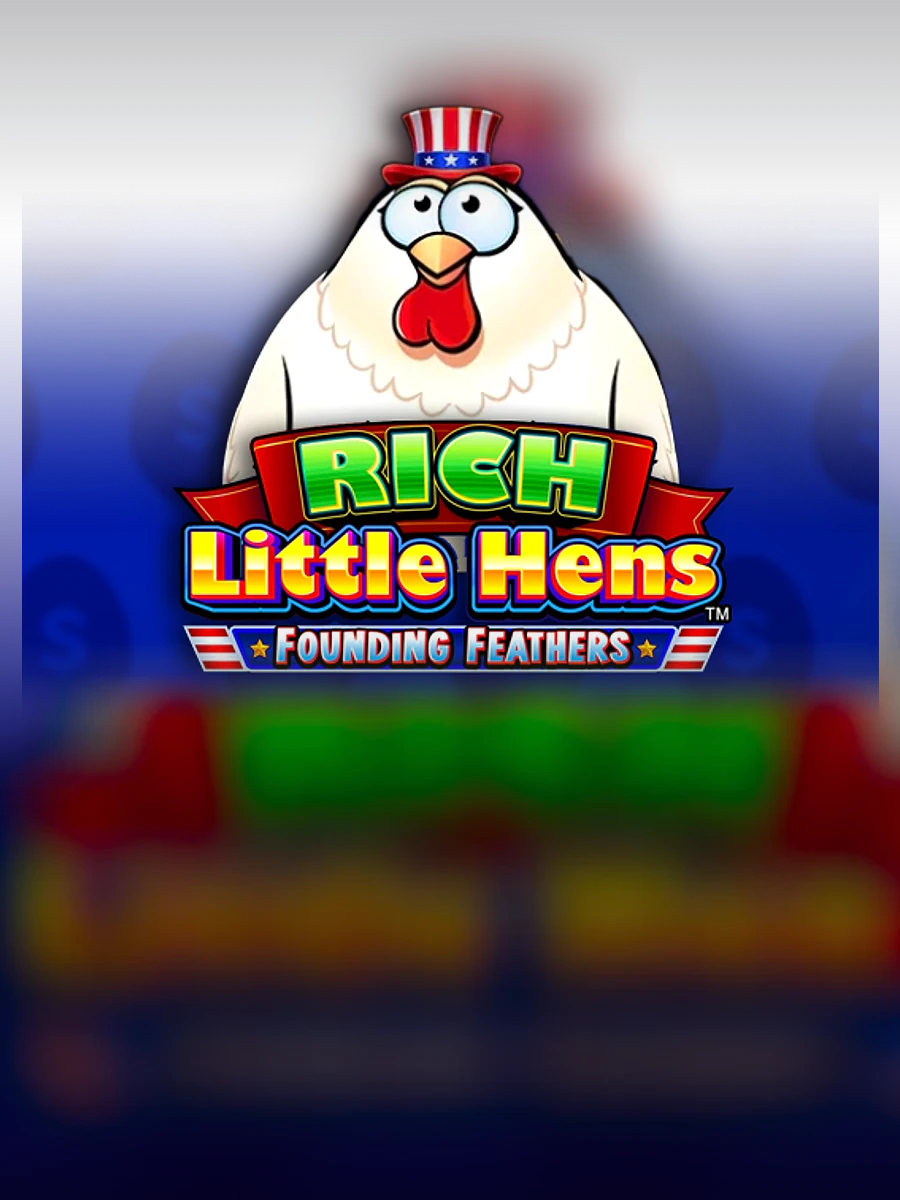 Rich Little Hens Founding Feathers slot artwork