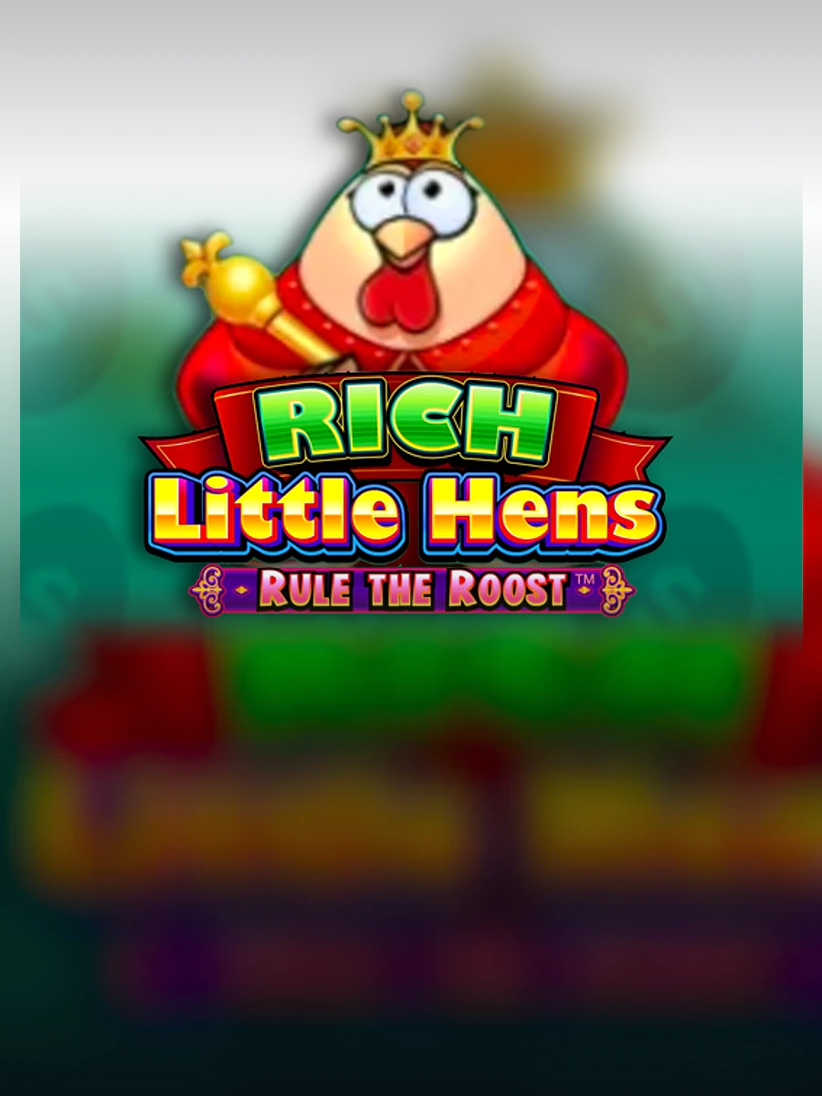 Rich Little Hens Rule the Roost slot artwork