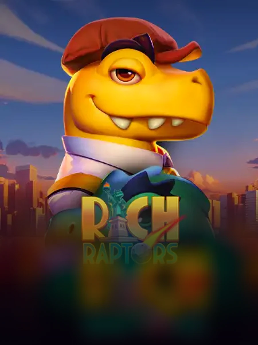 Rich Raptors slot artwork