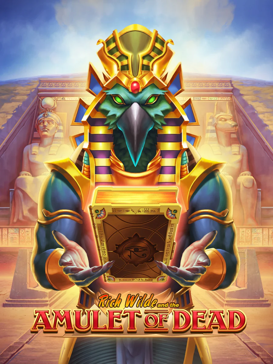 Rich Wilde And The Amulet Of Dead slot artwork