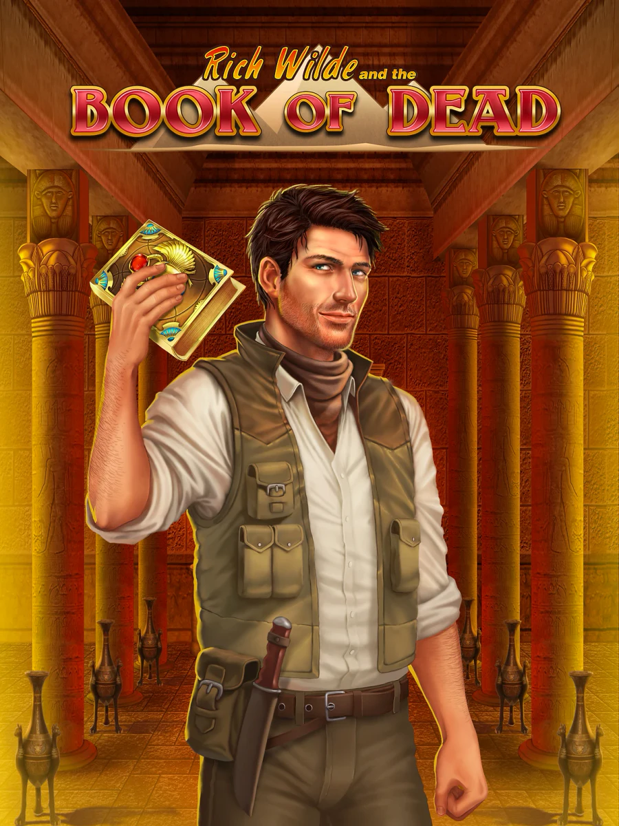 Rich Wilde and the Book of Dead slot artwork