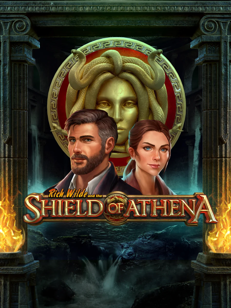 Rich Wilde And The Shield Of Athena slot artwork