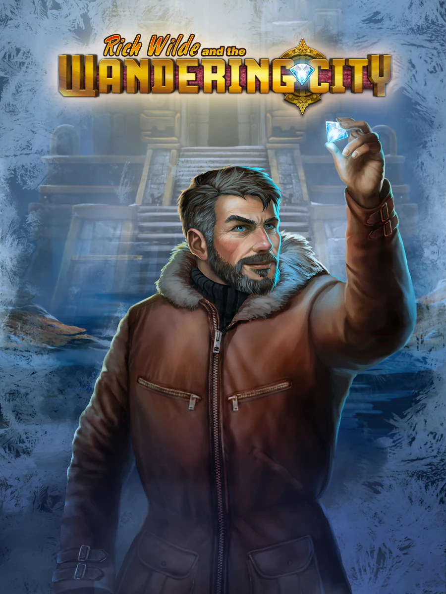 Rich Wilde And The Wandering City slot artwork