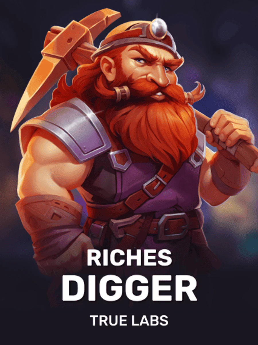 Riches Digger casino game artwork