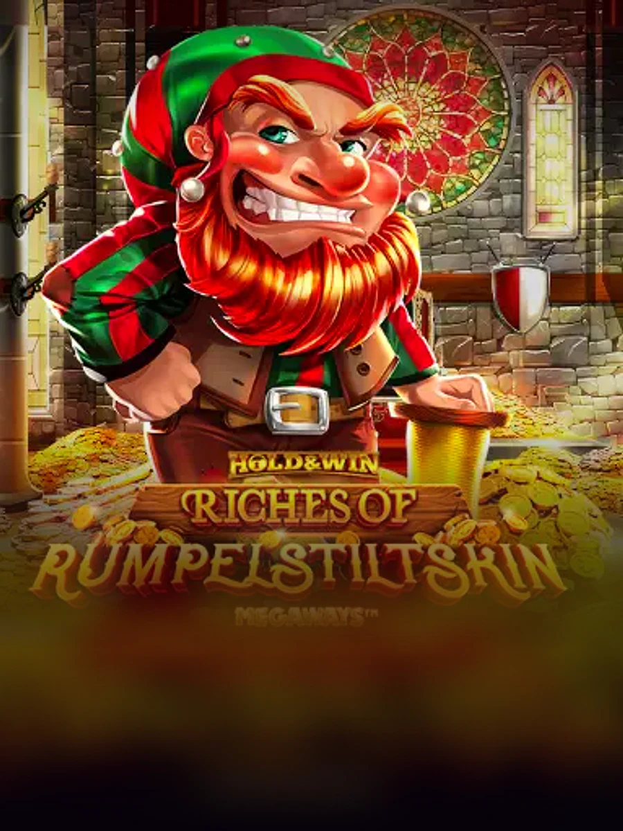 Riches of Rumpelstiltskin Megaways slot artwork