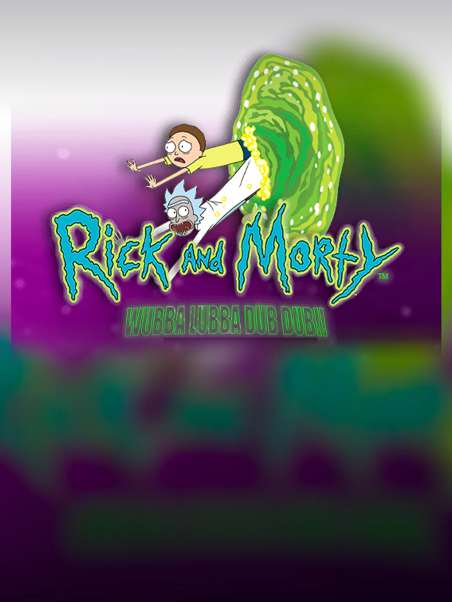 Rick and Morty Wubba Lubba Dub slot artwork