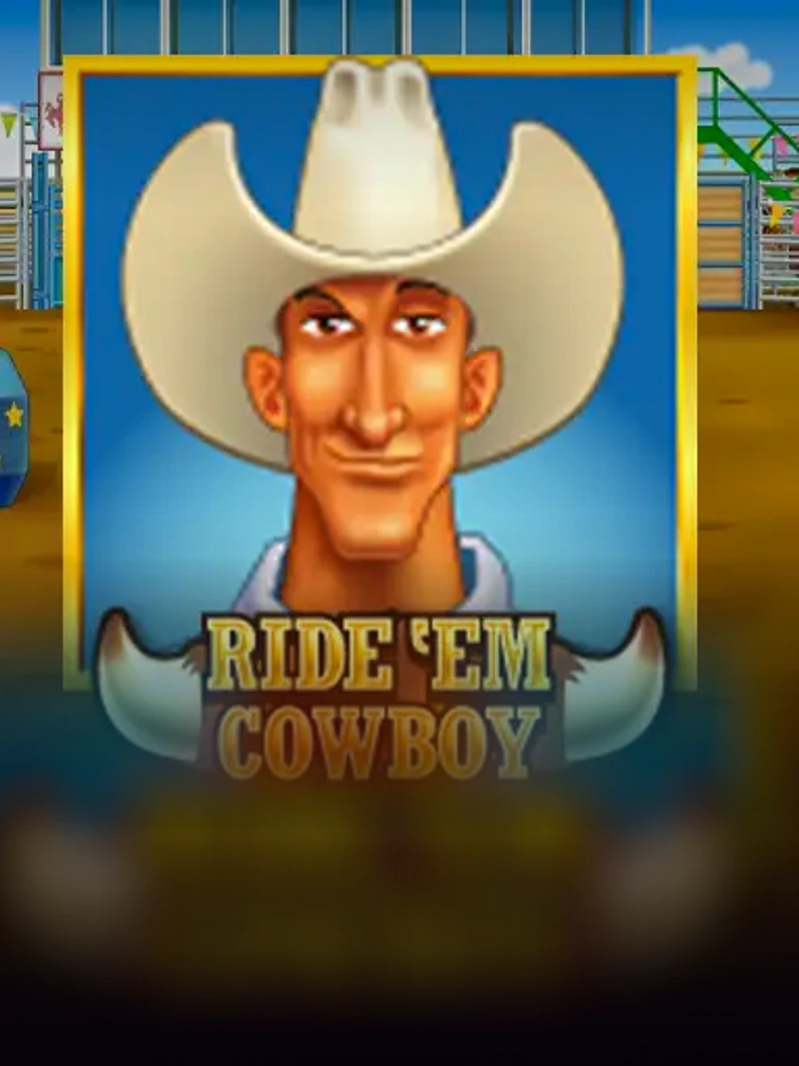 Ride 'em Cowboy slot artwork