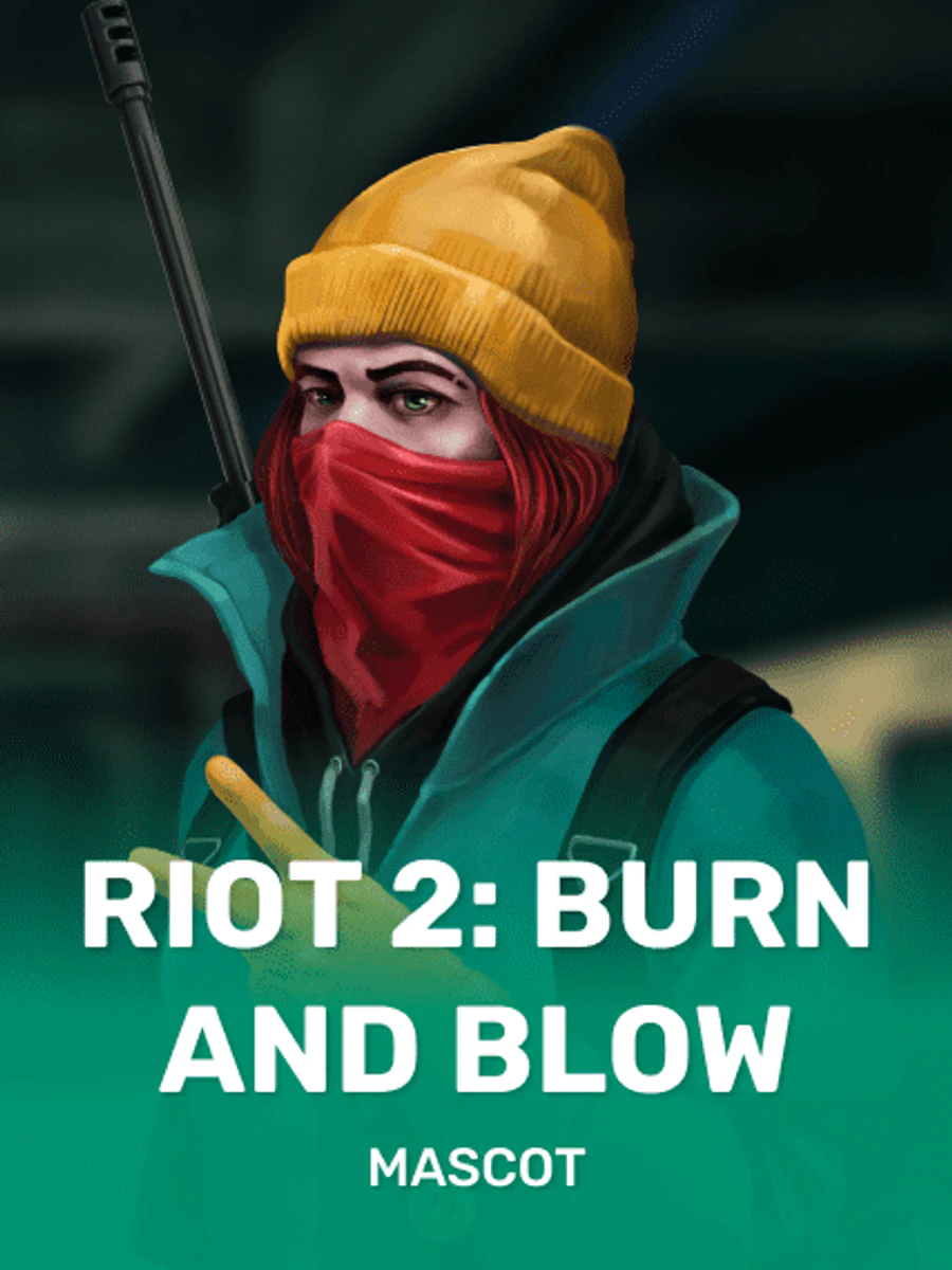 Riot 2: Burn and Blow slot artwork