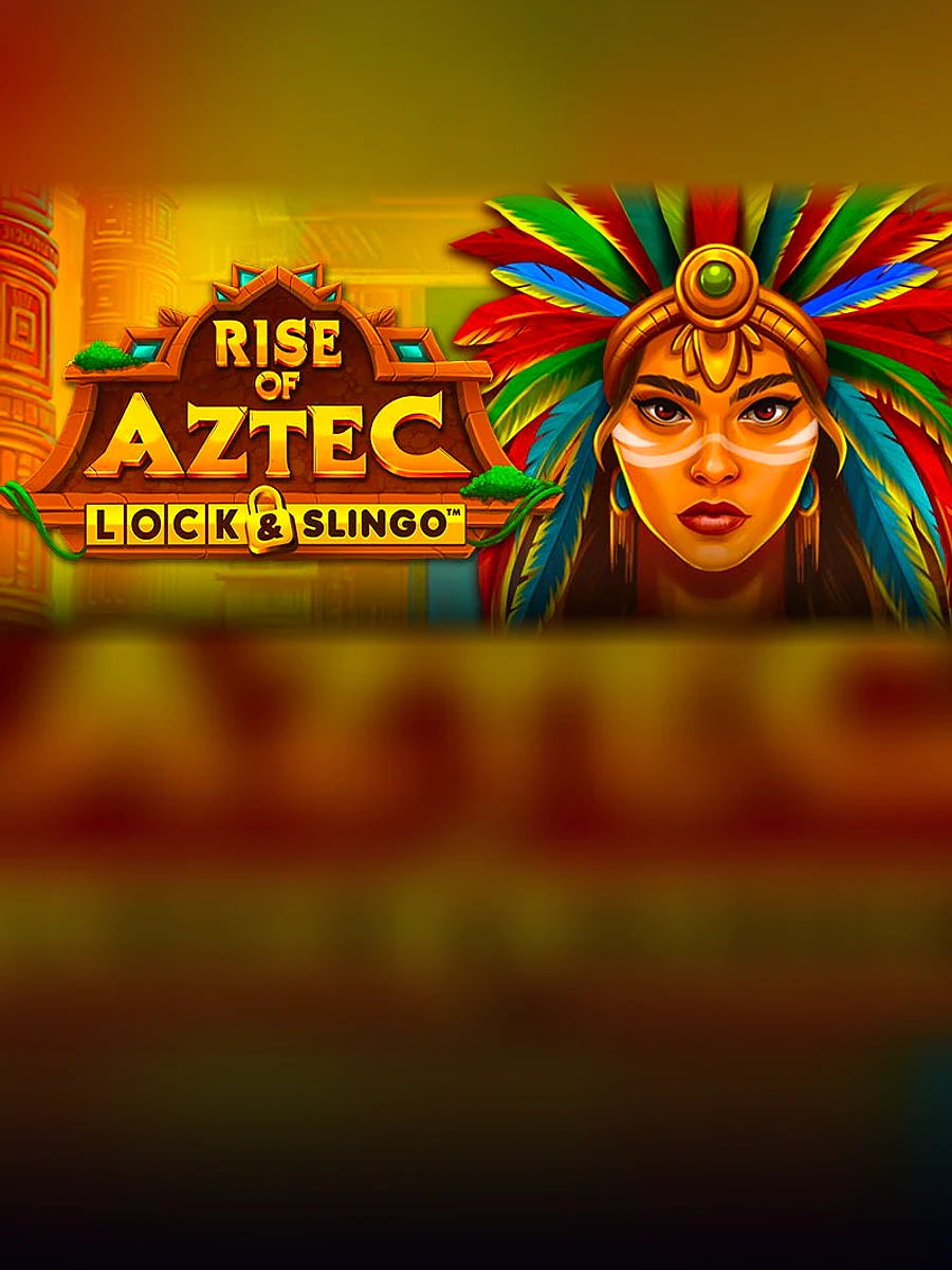 Rise of Aztec Lock and Slingo casino game artwork