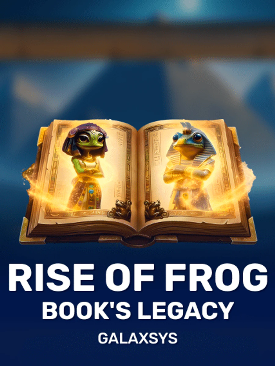 Rise of Frogs: Book Legacy slot artwork