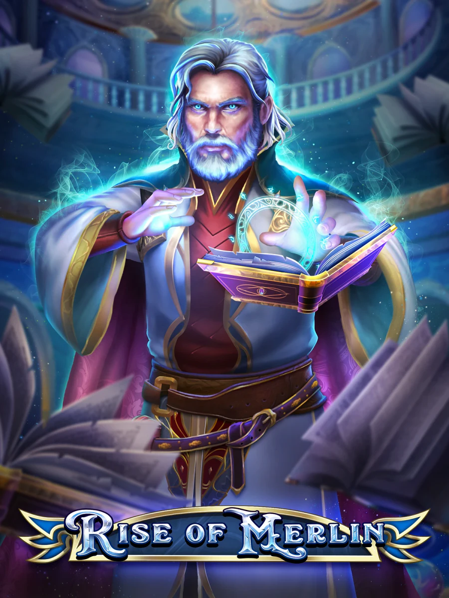 Rise Of Merlin slot artwork