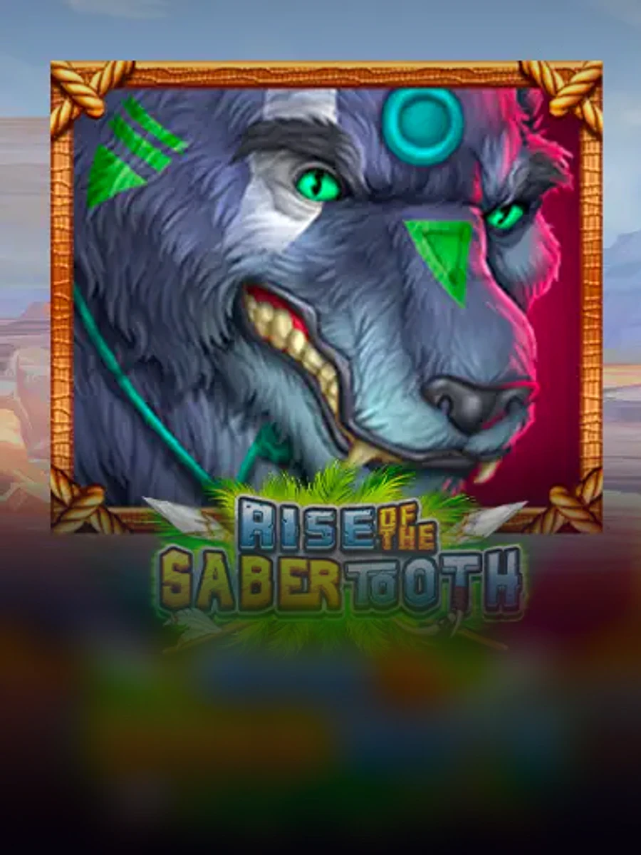 Rise of the Sabertooth slot artwork