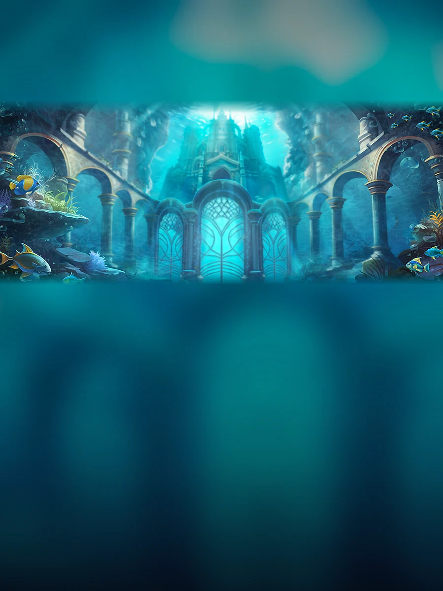 Rise of Triton TM slot artwork