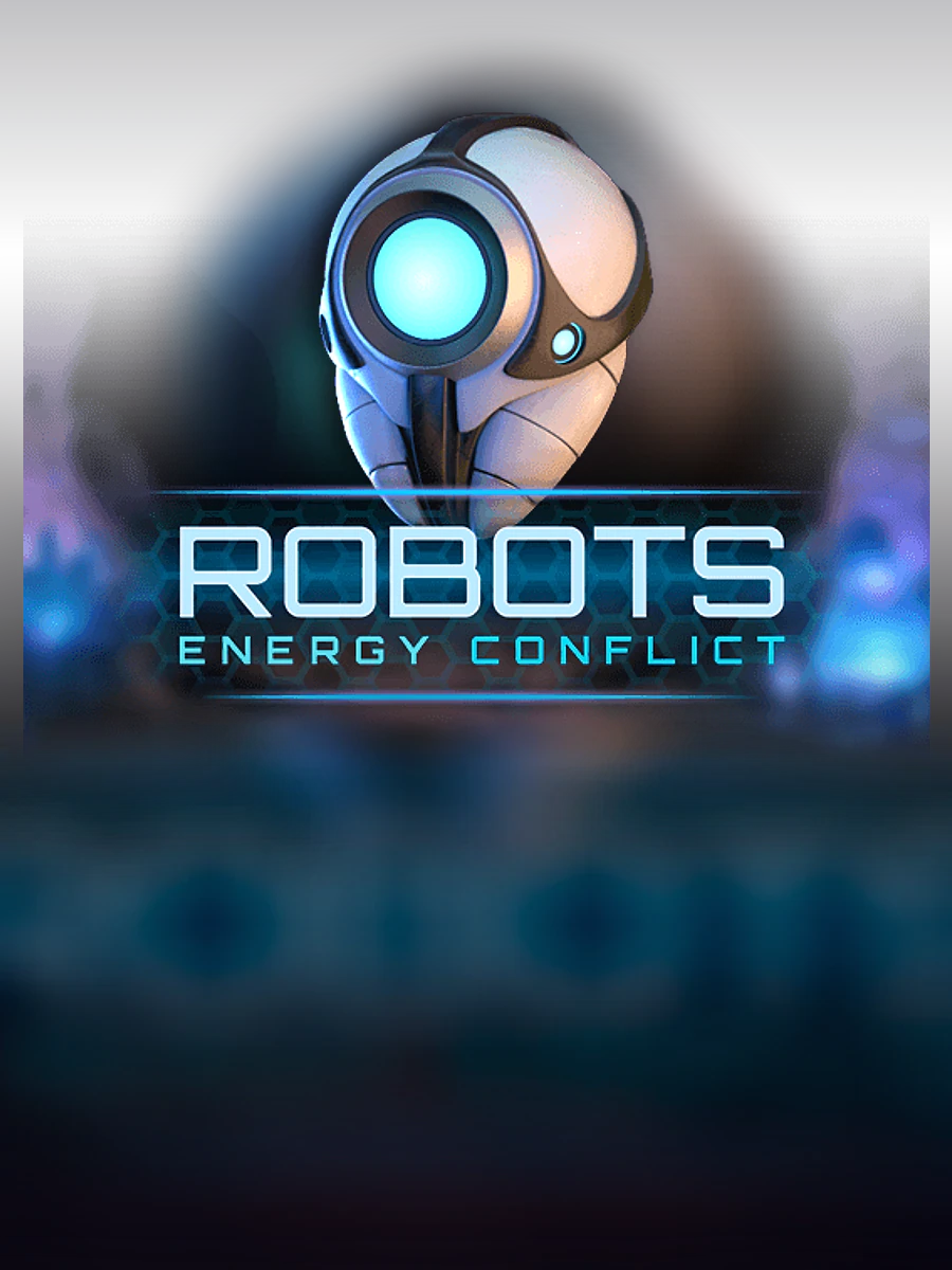 Robots. Energy Conflict slot artwork