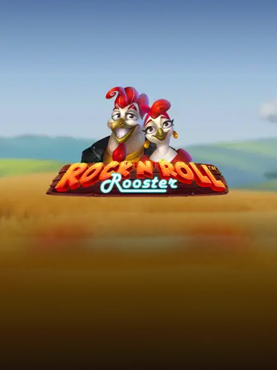 Rock n Roll Rooster casino game artwork