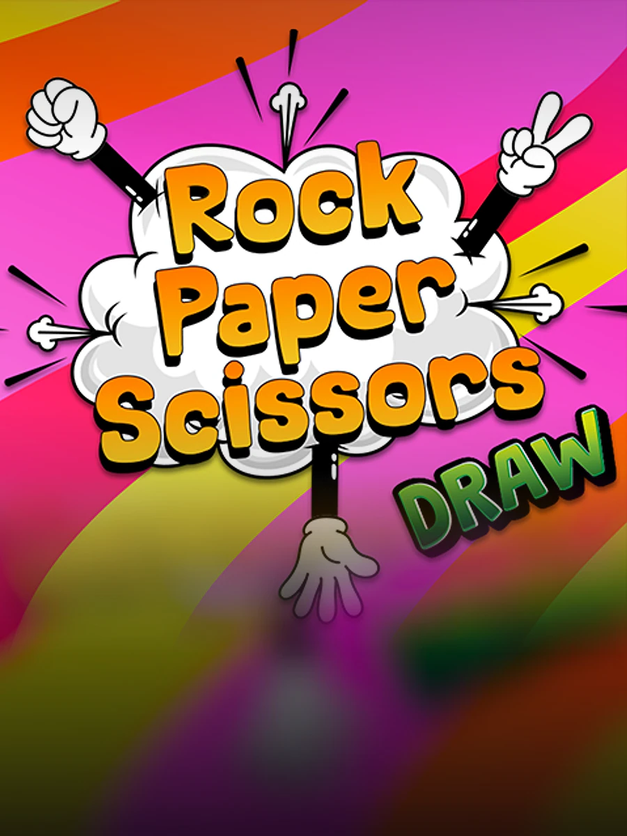 Rock Paper Scissors DRAW! casino game artwork