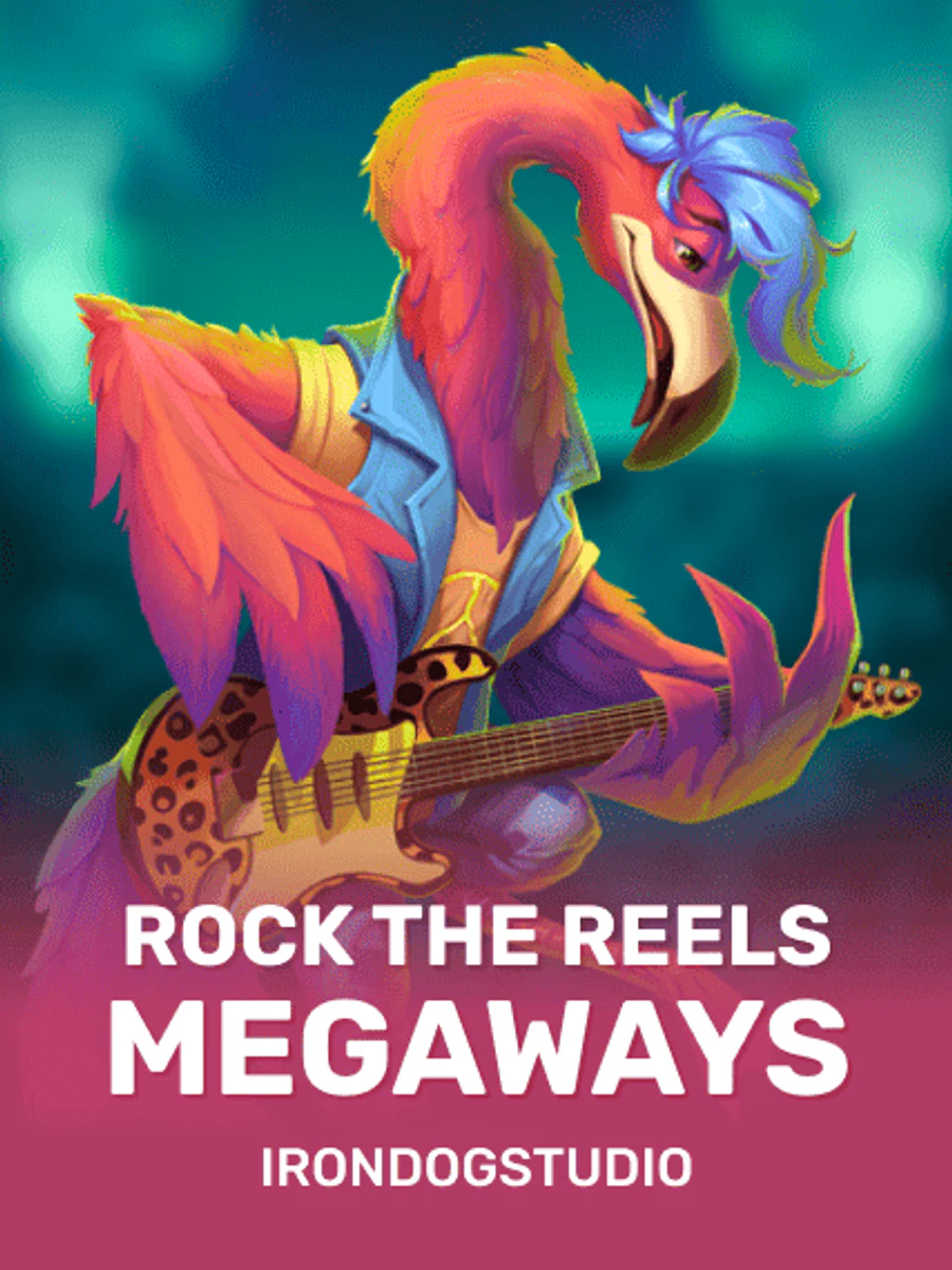 Rock the Reels Megaways slot artwork