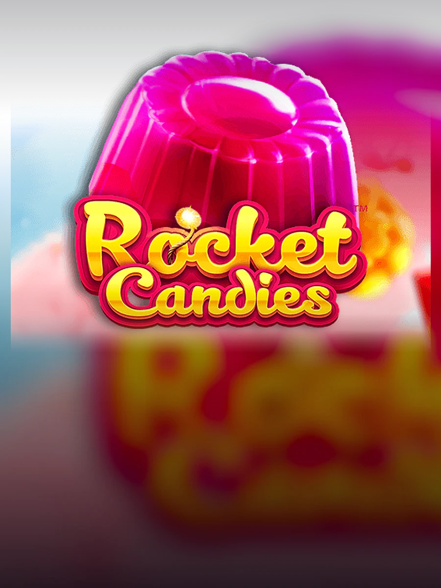Rocket Candies casino game artwork