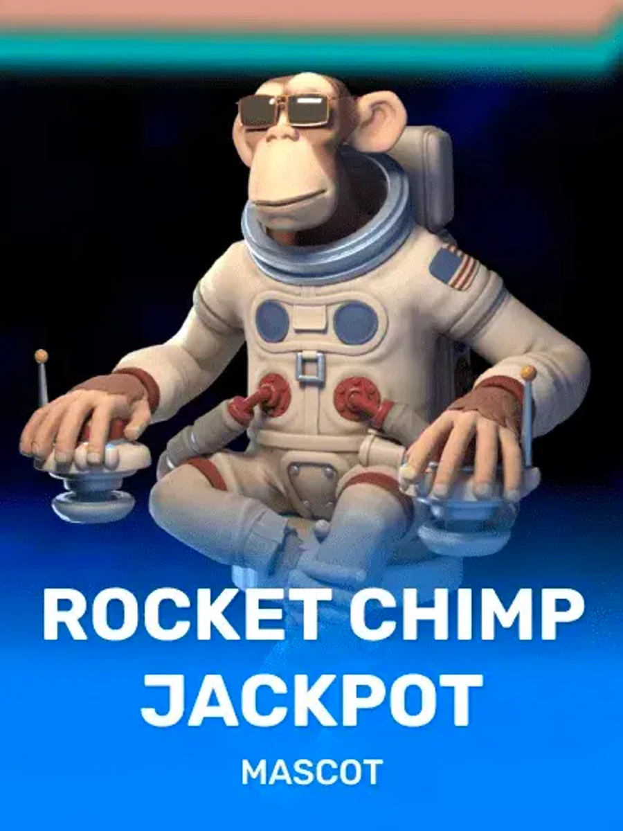 Rocket Chimp Jackpot slot artwork
