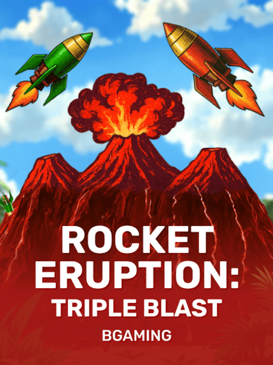 Rocket Eruption: Triple Blast slot artwork