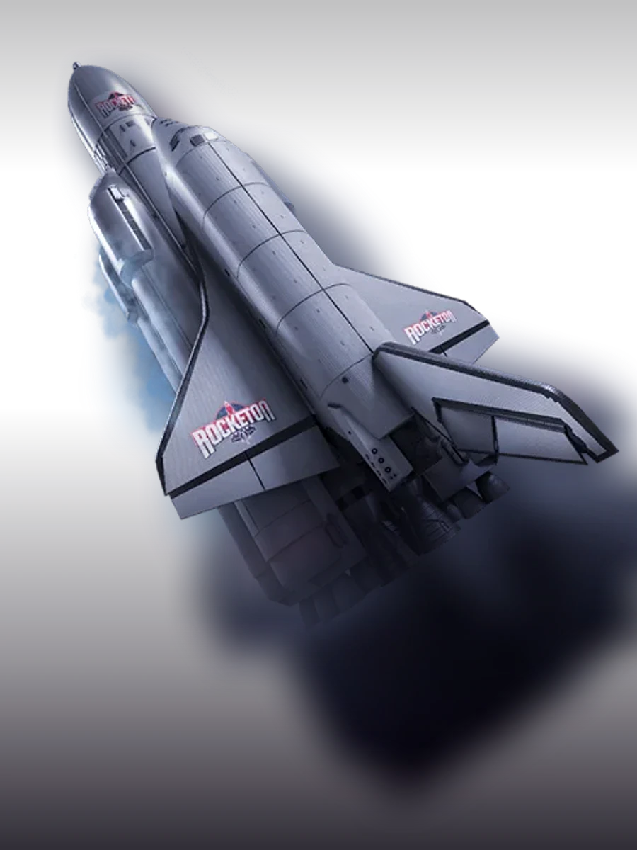 Rocketon crash game artwork
