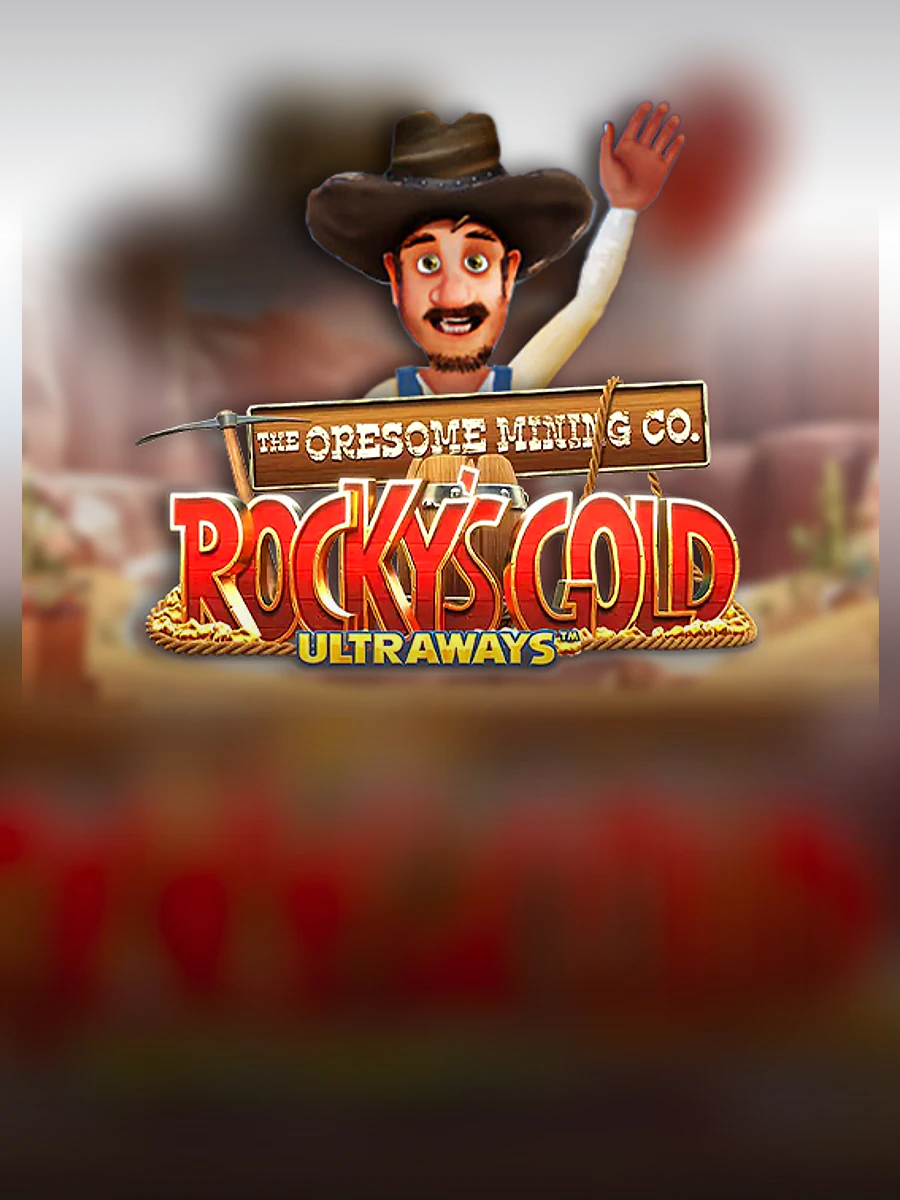 Rockys Gold Ultraways slot artwork
