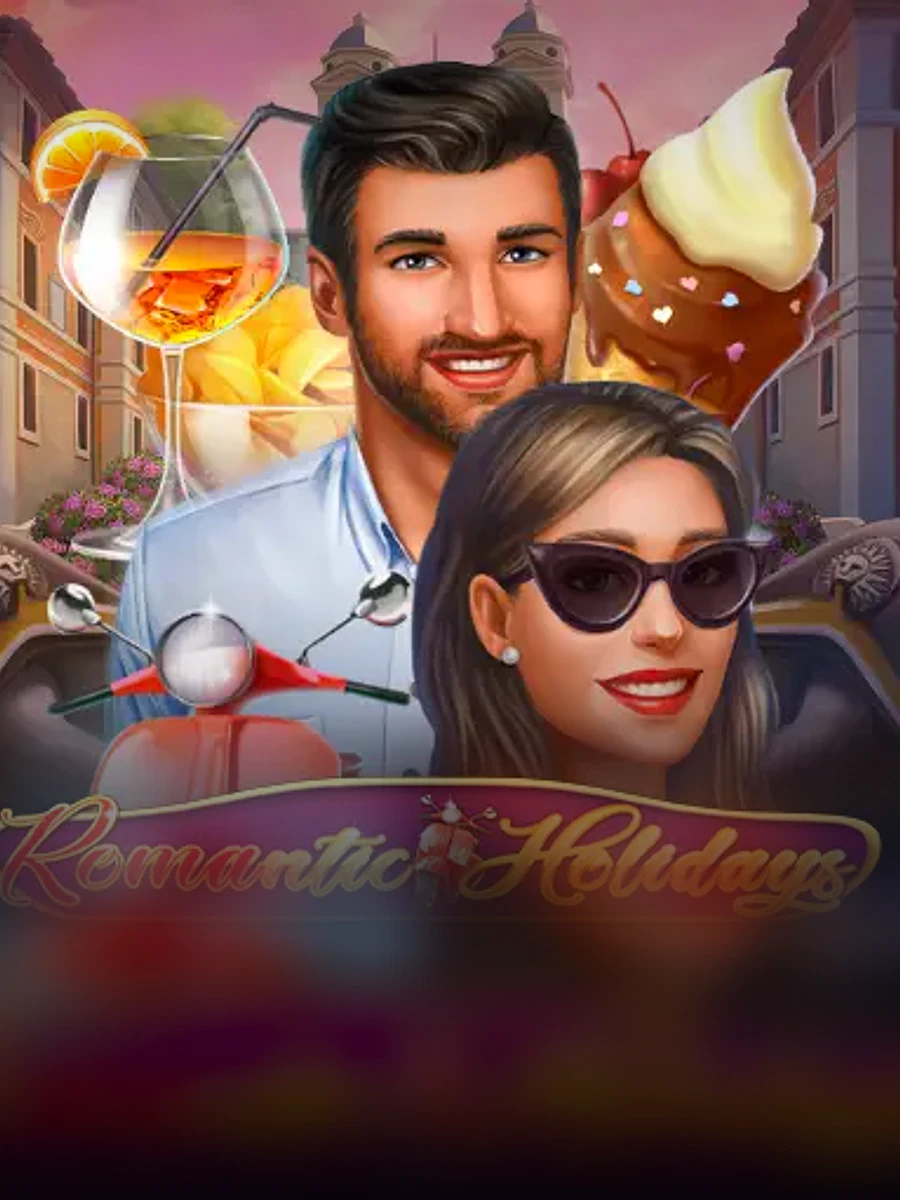 Romantic Holidays slot artwork