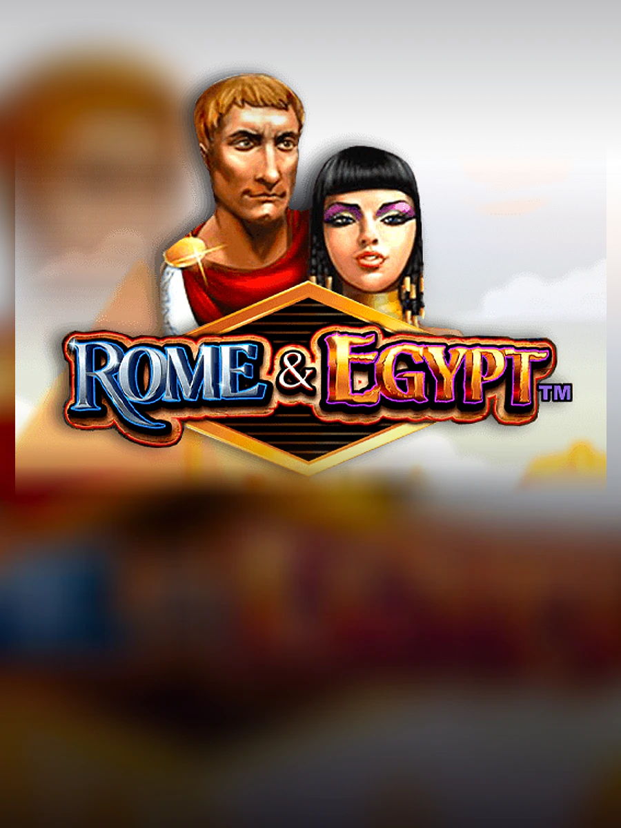 Rome and Egypt slot artwork